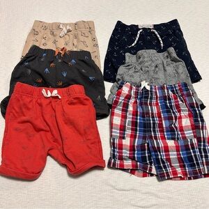 Toddler Boy Shorts Multicolor  Size 24 Months 2T Mixed Brands 6‎ Pairs